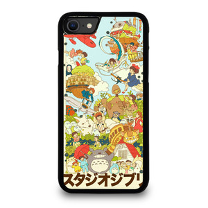 STUDIO GHIBI ARTWORK iPhone SE 2020 Case