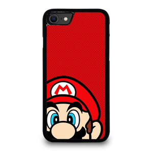 SUPER MARIO BROS FACE NINTENDO GAMES iPhone SE 2020 Case