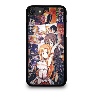 SWORD ART ONLINE KIRITO AND ASUNA LOVE iPhone SE 2020 Case