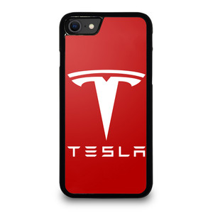 TESLA MOTORS RED LOGO iPhone SE 2020 Case
