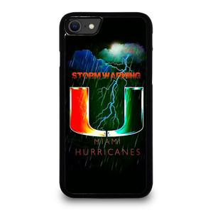 UM MIAMI HURRICANES NFL THUNDER iPhone SE 2020 Case