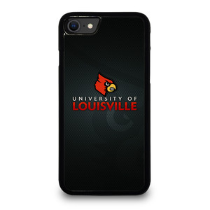 UNIVERSITY OF LOUISVILLE CARDINALS FOOTBALL LOGO MASCOT iPhone SE 2020 Case