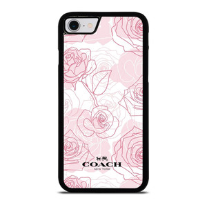 COACH NEW YORK PINK ROSES iPhone SE 2022 Case COACH NEW YORK PINK ROSES iPhone SE 2022 Case