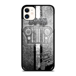 JEEP LOGO SILVER iPhone 11 Case