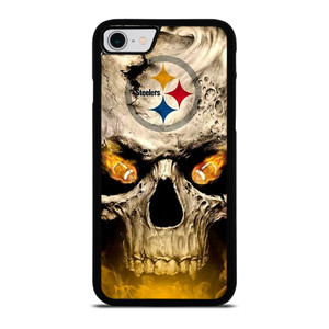 PITTSBURGH STEELERS FOOTBALL SKULL iPhone SE 2022 Case