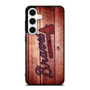 ATLANTA BRAVES BASEBALL WOOD Samsung Galaxy S24 Case ATLANTA BRAVES BASEBALL WOOD Samsung Galaxy S24 Case