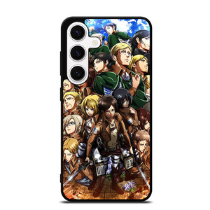 ATTACK ON TITAN ALL CHARACTERS Samsung Galaxy S24 Case