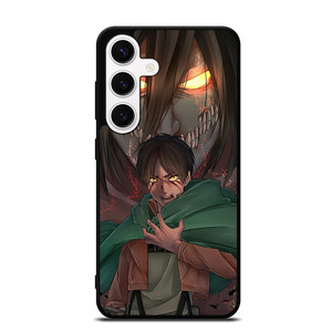 ATTACK ON TITAN EREN YEAGER ANIME MANGA Samsung Galaxy S24 Case