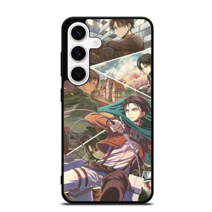 ATTACK ON TITAN LEVI ACKERMAN ANIME Samsung Galaxy S24 Case ATTACK ON TITAN LEVI ACKERMAN ANIME Samsung Galaxy S24 Case