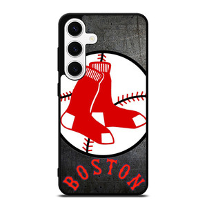 BOSTON RED SOX BASEBALL METAL LOGO Samsung Galaxy S24 Case