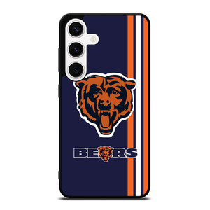 CHICAGO BEARS STRIPS ICON Samsung Galaxy S24 Case CHICAGO BEARS STRIPS ICON Samsung Galaxy S24 Case