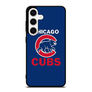 CHICAGO CUBS BLUE RED LOGO BASEBALL Samsung Galaxy S24 Case