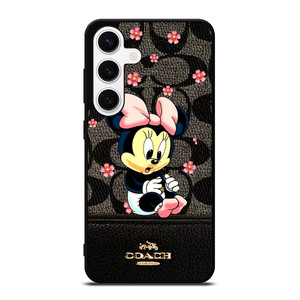 COACH NEW YORK LOGO BABY MINNIE MOUSE Samsung Galaxy S24 Case COACH NEW YORK LOGO BABY MINNIE MOUSE Samsung Galaxy S24 Case