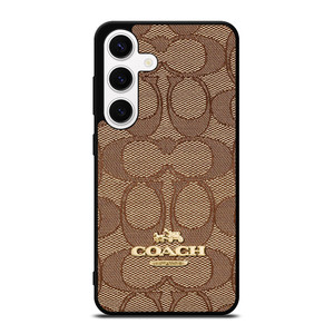 COACH NEW YORK PATTERN BROWN Samsung Galaxy S24 Case COACH NEW YORK PATTERN BROWN Samsung Galaxy S24 Case