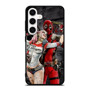 DEADPOOL HARLEY QUINN ART LOVE Samsung Galaxy S24 Case DEADPOOL HARLEY QUINN ART LOVE Samsung Galaxy S24 Case