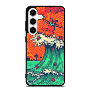 Grateful Dead Band iPhone 12 Rubber Black Samsung Galaxy S24 Case