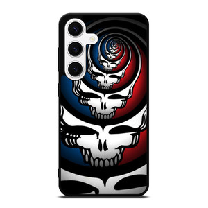 GRATEFUL DEAD SKULL ROUNDED Samsung Galaxy S24 Case GRATEFUL DEAD SKULL ROUNDED Samsung Galaxy S24 Case