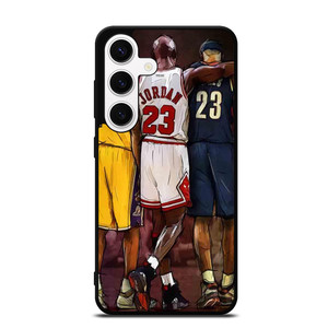 KOBE BRYANT MICHAEL JORDAN LEBRON JAMES Samsung Galaxy S24 Case