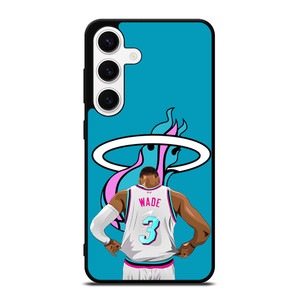 MIAMI HEAT DWYANE WADE 3 BASKETBALL Samsung Galaxy S24 Case MIAMI HEAT DWYANE WADE 3 BASKETBALL Samsung Galaxy S24 Case