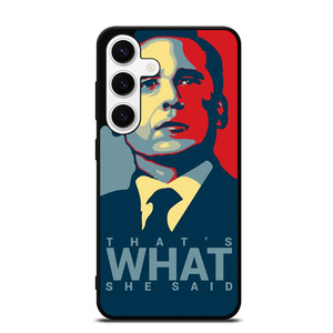 MICHAEL SCOTT ART Samsung Galaxy S24 Case