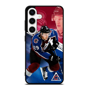 NATHAN MACKINNON 29 COLORADO AVALANCHE Samsung Galaxy S24 Case