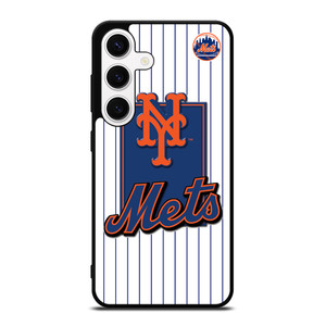 NEW YORK METS LOGO MLB JERSEY Samsung Galaxy S24 Case