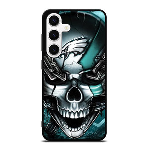 PHILADELPHIA EAGLES SKULL LOGO Samsung Galaxy S24 Case PHILADELPHIA EAGLES SKULL LOGO Samsung Galaxy S24 Case