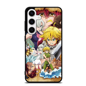 THE SEVEN DEADLY SINS MELIODAS AND FRIENDS Samsung Galaxy S24 Case THE SEVEN DEADLY SINS MELIODAS AND FRIENDS Samsung Galaxy S24 Case