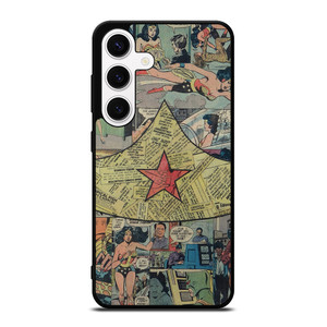 WONDER WOMAN COLLAGE Samsung Galaxy S24 Case WONDER WOMAN COLLAGE Samsung Galaxy S24 Case