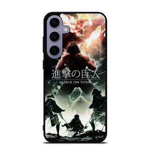 ATTACK ON TITAN ALL CHARACTER FINAL Samsung Galaxy S24 Plus Case ATTACK ON TITAN ALL CHARACTER FINAL Samsung Galaxy S24 Plus Case