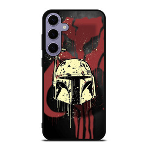 BOBA FETT HELMET STAR WARS ART Samsung Galaxy S24 Plus Case BOBA FETT HELMET STAR WARS ART Samsung Galaxy S24 Plus Case