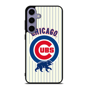 CHICAGO CUBS BASEBALL STRIPES LOGO Samsung Galaxy S24 Plus Case CHICAGO CUBS BASEBALL STRIPES LOGO Samsung Galaxy S24 Plus Case