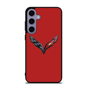 CORVETTE STINGRAY CHEVY RED Samsung Galaxy S24 Plus Case