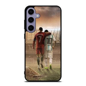 CRISTIANO RONALDO AND LIONEL MESSI Samsung Galaxy S24 Plus Case