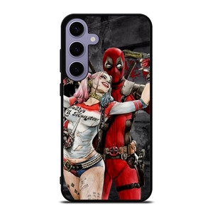 DEADPOOL HARLEY QUINN ART LOVE Samsung Galaxy S24 Plus Case DEADPOOL HARLEY QUINN ART LOVE Samsung Galaxy S24 Plus Case