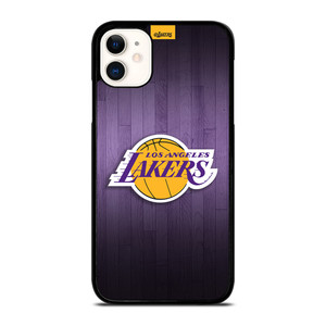 LA LAKERS WOOD DESIGN iPhone 11 Case