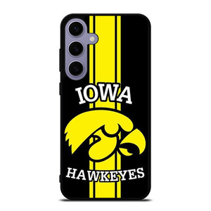 IOWA HAWKEYES STRIPS LOGO FOOTBALL TEAM Samsung Galaxy S24 Plus Case