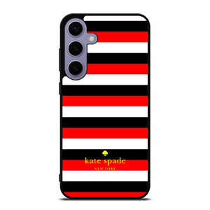 KATE SPADE PATTERN RED BLACK Samsung Galaxy S24 Plus Case