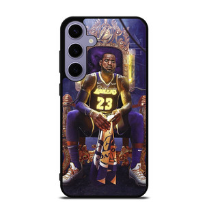 LEBRON JAMES LAKERS KING SITDOWN Samsung Galaxy S24 Plus Case