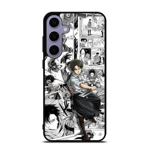 LEVI ACKERMAN ATTACK ON TITAN MANGA CARTOON Samsung Galaxy S24 Plus Case