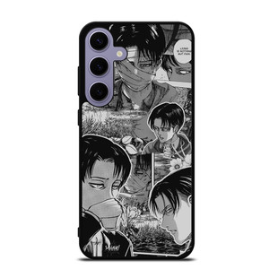 LEVI ACKERMAN ATTTACK ON TITAN MANGA Samsung Galaxy S24 Plus Case