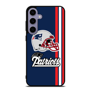NEW ENGLAND PATRIOTS STRIPS HELMET Samsung Galaxy S24 Plus Case