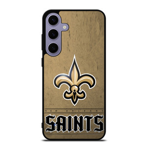 NEW ORLEANS SAINTS LOGO AND BACKGROUND Samsung Galaxy S24 Plus Case