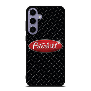 PETERBILT TRUCK PLATE BLACK Samsung Galaxy S24 Plus Case