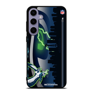 SEATTLE SEAHAWKS LOGO NFL TEAM MASCOT Samsung Galaxy S24 Plus Case