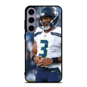 WILSON SEATTLE SEAHAWKS WHITE JERSEY Samsung Galaxy S24 Plus Case