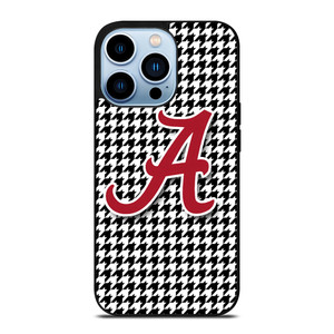 ALABAMA HOUNDSTOOTH CRIMSON TIDE iPhone 13 Pro Max Case