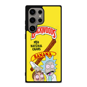 BACKWOODS RICK AND MORTY YELLOW Samsung Galaxy S24 Ultra Case BACKWOODS RICK AND MORTY YELLOW Samsung Galaxy S24 Ultra Case