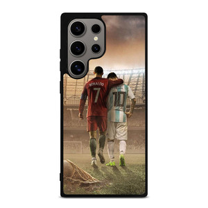 CRISTIANO RONALDO AND LIONEL MESSI Samsung Galaxy S24 Ultra Case