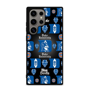 DUKE BLUE DEVILS LOGO BASKETBALL COLLAGE Samsung Galaxy S24 Ultra Case
